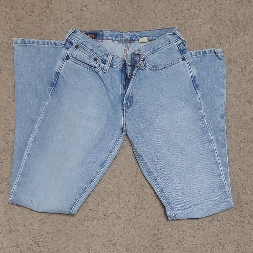 Abercrombie & Fitch Sky Blue Boot Cut Jeans